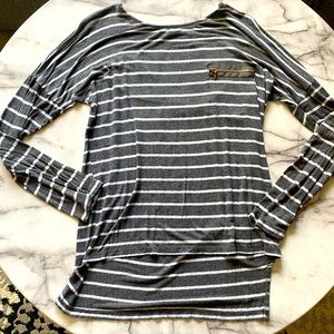 Flowy Striped Longsleeve